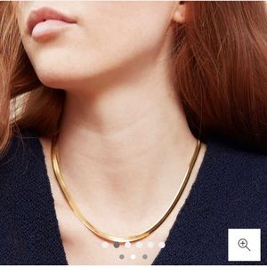 Mejuri Bold Herringbone Chain
